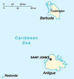 Antigua+barbuda+map