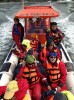 sailing on the ocean, Puerto Montt, austral road
