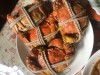 Seasonal delicacy of Fall: hairy crabs, Shanghai, It tastes good but less so with respect to the hassle and cost