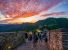 sunset of wall, Beijing, Great Wall