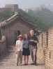 American leaders and their families at the Great Wall, Beijing, Great Wall
