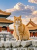 The Palace Complex of the Forbidden City and the Imperial Cat, Beijing, Forbidden City