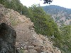 Artemis trail, flat and easy, at points next to steep slopes, Platres, Platres