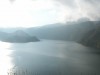 Cuicocha crater lake in the Cotacachi - Cayapas Park, Quito