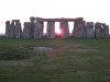 Stonehenge at sunset in December, London, Stonehenge