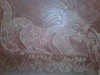 Original mural painting, Teotihuacan, Mexico
