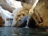 Cave with waterfall, Tiwi, Wadi Shab