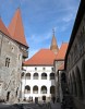 The fountain, Oradea, Corvin castle