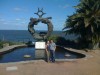 At the Navy Square, Montevideo